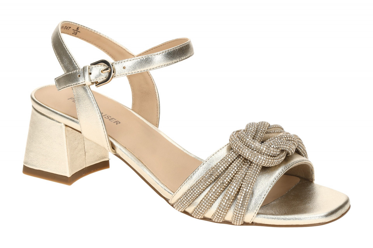 Peter Kaiser 9-78242-44 947 gold - Riemchen Sandale f?r Damen 1 Peter Kaiser 9-78242-44 947 gold - Riemchen Sandale f?r Damen