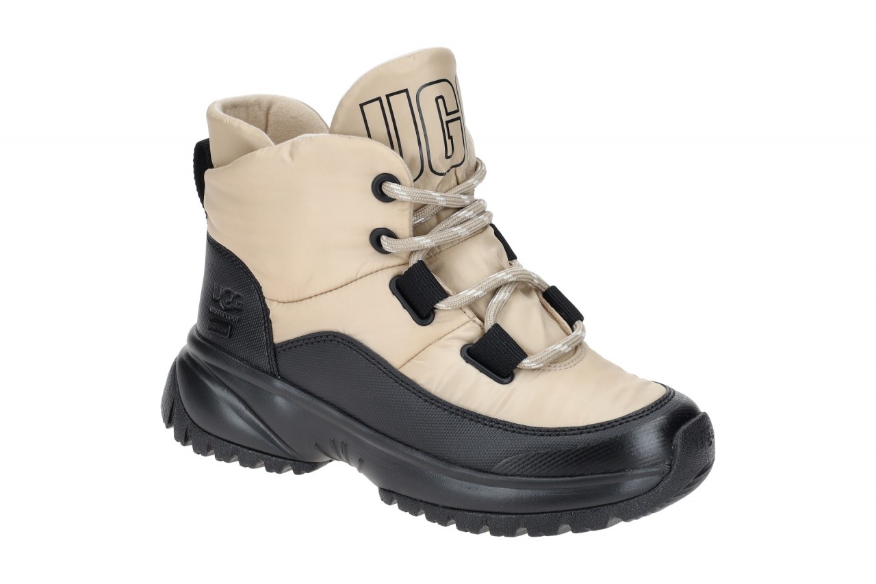 UGG YOSE PUFFER LACE 1143844 MDSD beige - sportliche Stiefelette f?r Damen 1 UGG YOSE PUFFER LACE 1143844 MDSD beige - sportliche Stiefelette f?r Damen