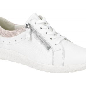 Waldl?ufer K 634002 312 762 wei? - bequeme Halbschuhe f?r Damen