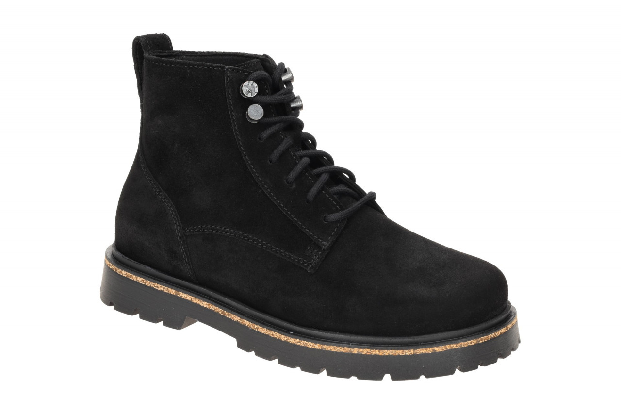 Birkenstock HIGHWOOD LACE MID 1028930 schwarz - bequeme Stiefelette f?r Damen 1 Birkenstock HIGHWOOD LACE MID 1028930 schwarz - bequeme Stiefelette f?r Damen