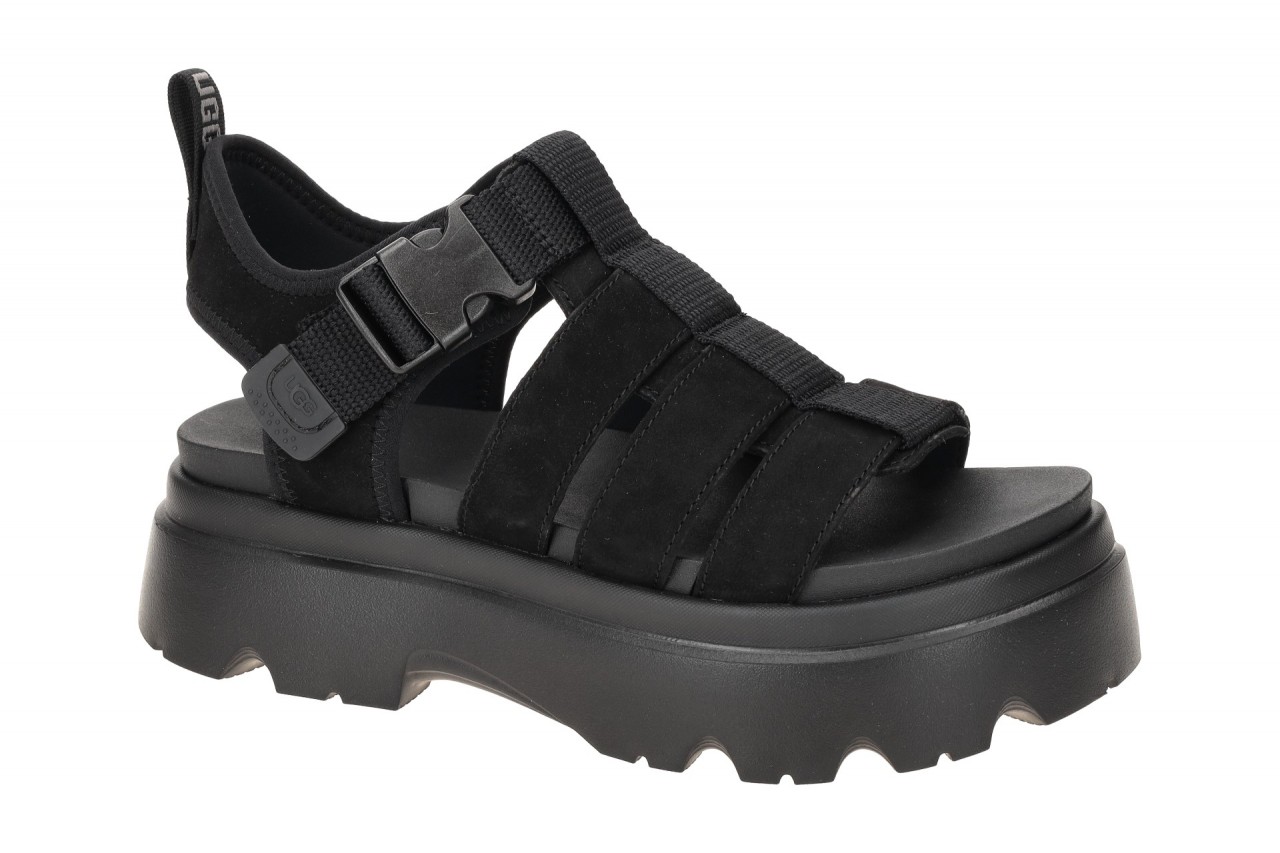 UGG CORA 1152698 BLK schwarz - Riemchen Sandale f?r Damen 1 UGG CORA 1152698 BLK schwarz - Riemchen Sandale f?r Damen
