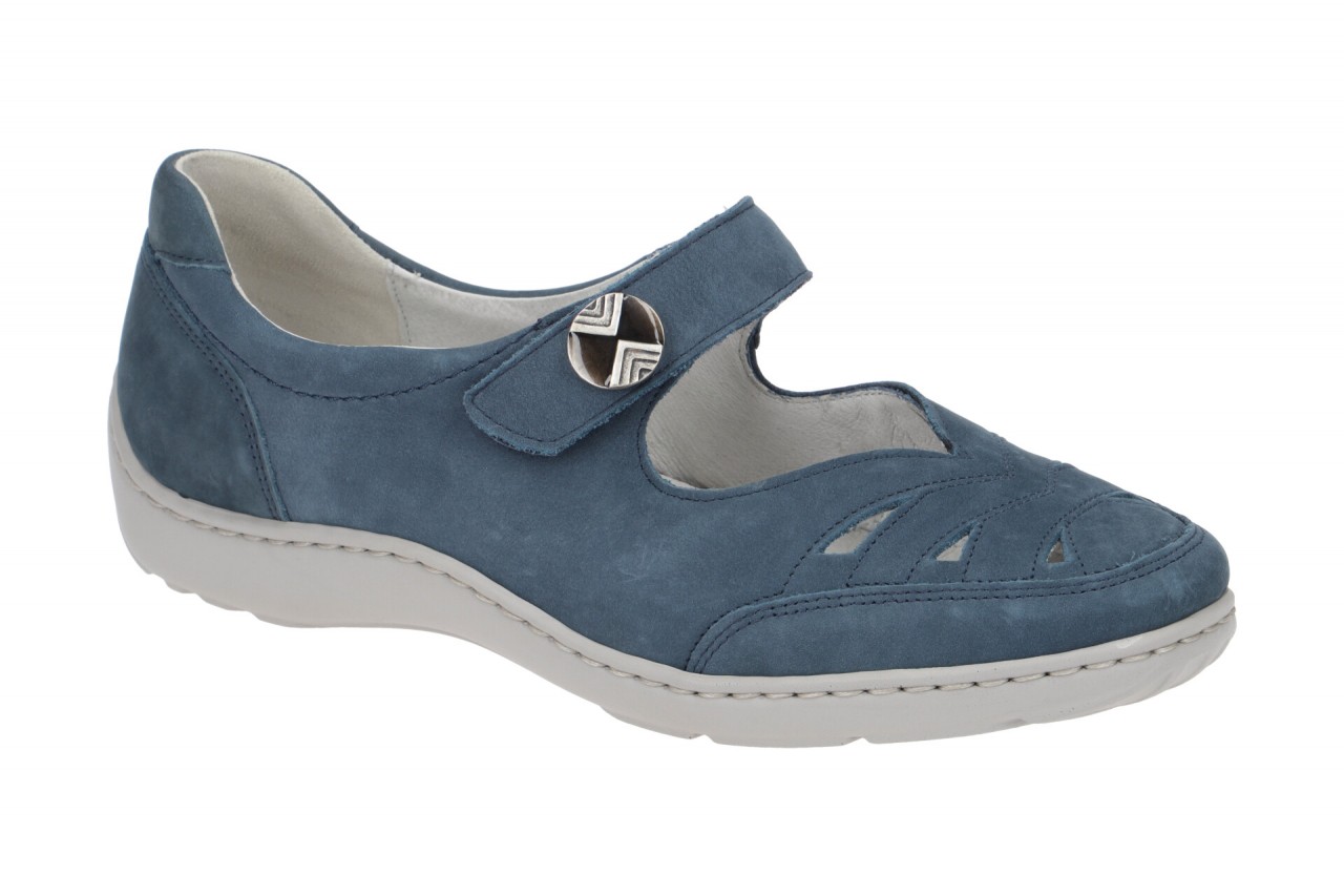 Waldl?ufer HENNI 496309 191 206 blau - Mary-Jane Ballerina 1 Waldl?ufer HENNI 496309 191 206 blau - Mary-Jane Ballerina