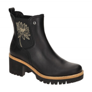 Panama Jack Pia B26 black schwarz - elegante Stiefelette f?r Damen