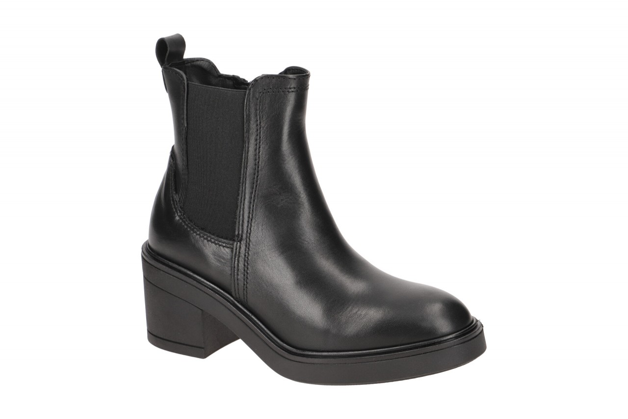 Tamaris 1-25011-41 Stiefeltte Ankle Boot schwarz Leder 1 Tamaris 1-25011-41 Stiefeltte Ankle Boot schwarz Leder