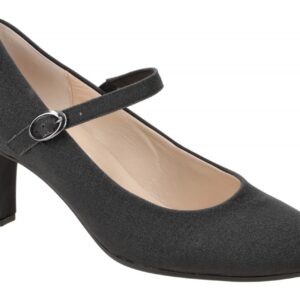 Gabor 41.411.67 schwarz - Riemchen Pumps f?r Damen