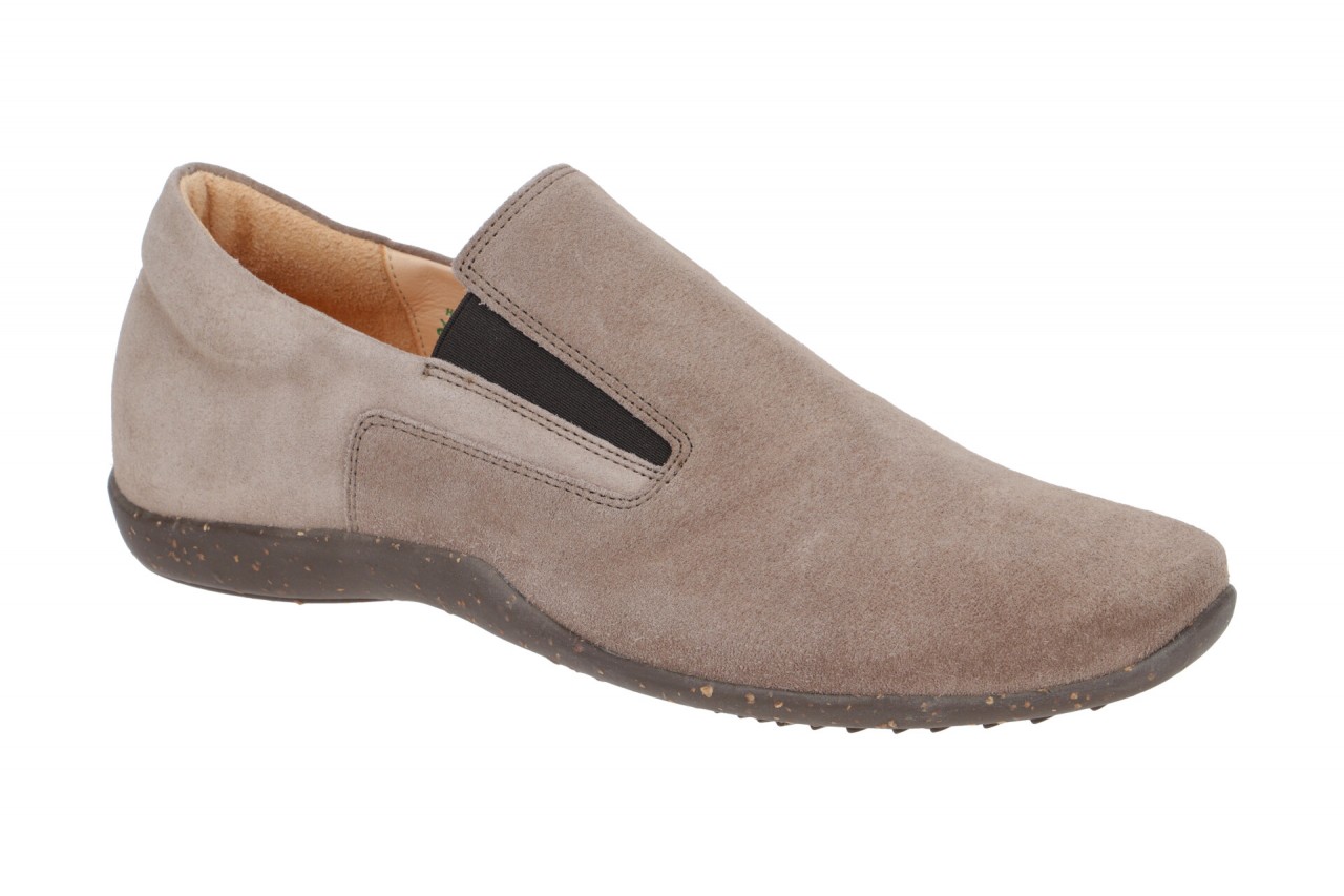 Think STONE 3-000474-2010 grau - elegante Slipper f?r Herren 1 Think STONE 3-000474-2010 grau - elegante Slipper f?r Herren