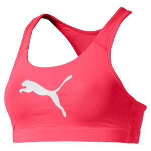 PUMA Damen 4Keeps Bra M Bustier SPORT-BH BRA pink 516996 35