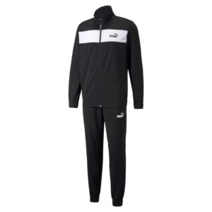 PUMA Herren Poly Suit CL Trainingsanzug Jogginganzug 845844 Schwarz