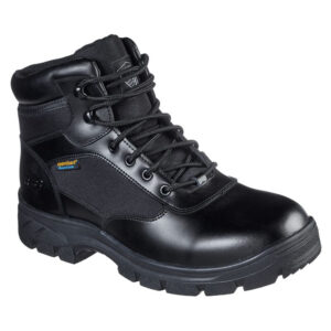 SKECHERS WASCANA-BENEN Arbeitsstiefel Sicherheitsstiefel Unisex 77526EC BLK Schw...