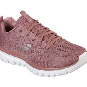 Skechers Sport Womens GRACEFUL GET CONNECTED Sneakers Women Mauve