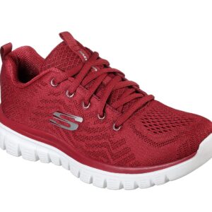 Skechers Sport Womens GRACEFUL GET CONNECTED Sneakers Women Rot