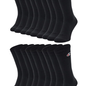 18 Paar Champion Crew Socken Gr. 35 - 46 Unisex Tennissocken U24558