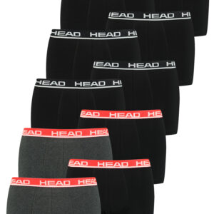 Head Herren Basic Boxer Pant Shorts Unterwäsche Unterhose 10 er Pack