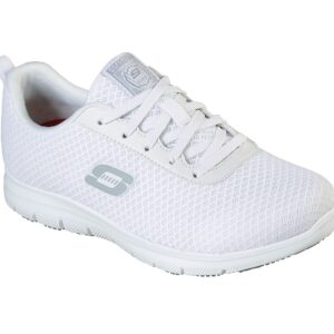 Skechers Relaxed Fit Work Damen Arbeitsschuhe Ghenter Bronaugh Arzt Weiß
