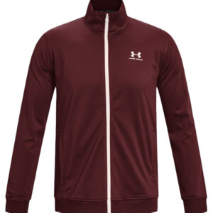 Under Armour Sportstyle Tricot Jacket Full Zip Herren Trainingsjacke 1329293 rot