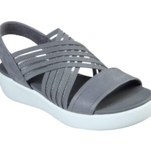 Skechers Cali LIGHT STAR SOLAR POWER Sandalen Women Grau