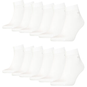 Calvin Klein Quarter Sneaker Socken Herren Kurzsocke 12 Paar
