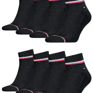12 Paar TOMMY HILFIGER Herren ICONIC QUARTER Gr. 39 - 49 Sneaker Socken