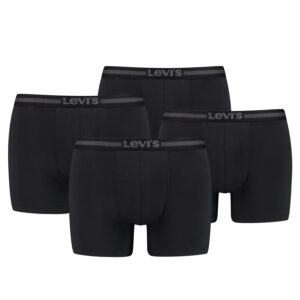 Levi's Tencel Herren Unterwäsche Retroshorts Boxershorts 4er Pack