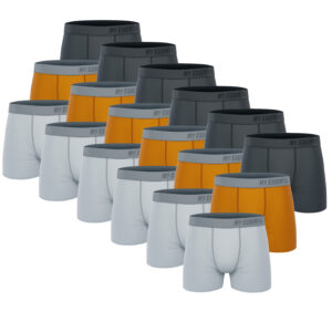 18 er Pack My Essential Clothing Basic Boxershorts Cotton Bio Herren Shorts Unte...