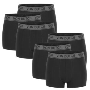 6er Pack Von Dutch Original Boxer Brief Boxershorts Herren Unterwäsche VD1BCX3OR...