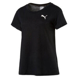 PUMA Damen Urban Sports Logo Tee T-shirt Top Dry Cell schwarz