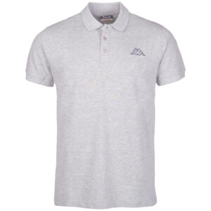 Kappa Unisex Polo Shirt Damen Herren 303173 grau