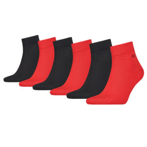 Calvin Klein Quarter Sneaker Socken Herren Kurzsocke 6 Paar