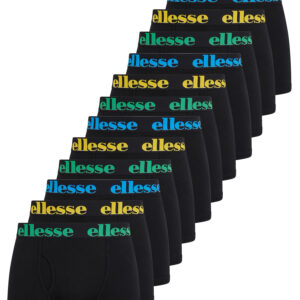 Ellesse Boxershorts Fashion Boxer Herren Trunk Shorts Unterwäsche 12er Pack