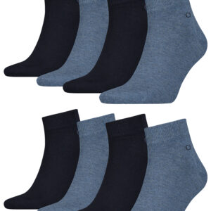 Calvin Klein Quarter Sneaker Socken Herren Kurzsocke 8 Paar