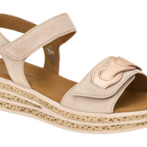 Gabor 84.553.10 rose - Riemchen Sandale f?r Damen