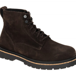 Birkenstock HIGHWOOD LACE MID 1028931 dunkel-braun - bequeme Stiefelette f?r ...