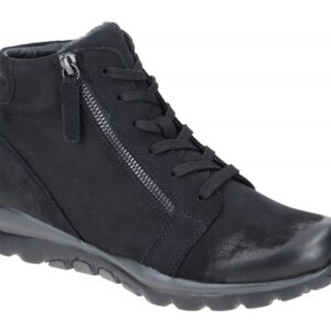 Gabor ROLLINGSOFT 76.868.46 dunkel-blau - bequeme Stiefelette f?r Damen