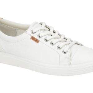 Ecco SOFT 7 LADIES 43000301007 wei? - sportliche Halbschuhe f?r Damen