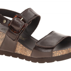 Panama Jack Valle B2 dunkel-braun - Riemchen Sandale f?r Damen