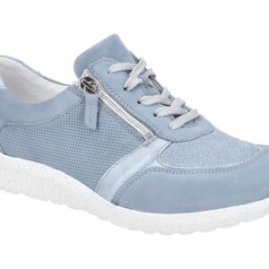 Waldl?ufer 815M01 400 267 hell-blau - bequeme Slipper f?r Damen