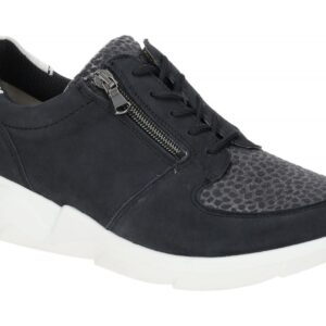 Waldl?ufer 668K02 300 217 dunkel-blau - bequeme Halbschuhe f?r Damen