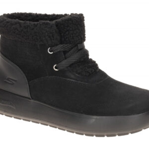 Skechers GO WALK HORIZON BOOT 144722 BBK schwarz - bequeme Stiefelette f?r Damen