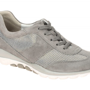 Gabor ROLLINGSOFT 86.966.39 hell-grau - bequeme Halbschuhe f?r Damen