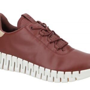 Ecco GRUUV 21820360795 rot - bequeme Halbschuhe f?r Damen