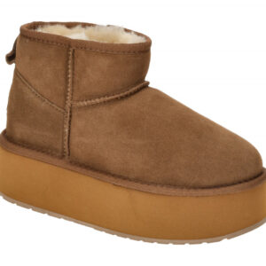 EMU STINGER MICRO FLATFORM W13082 CHES hell-braun - Winterstiefelette f?r Damen