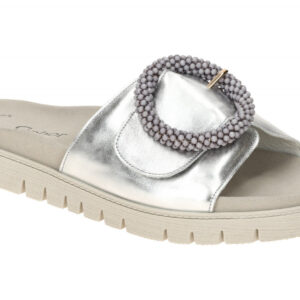 Gabor 83.745.61 silber - Pantolette f?r Damen