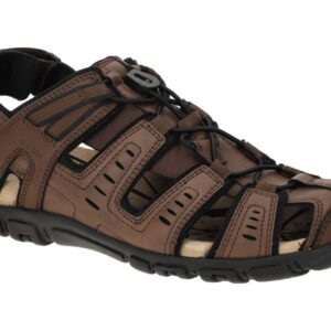 Geox S.STRADA C U4524C000MEC6006 braun - Trekkingsandale f?r Herren