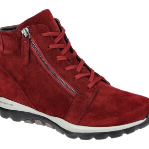 Gabor ROLLINGSOFT 76.868.38 rot - bequeme Stiefelette f?r Damen