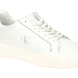 Calvin Klein CHUNKY CUPSOLE LACE UP YW01948 0LC wei? - sportliche Halbschuhe ...