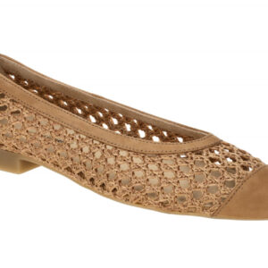 Paul Green 1153-000 braun - Ballerina - Halbschuhe - Slipper f?r Damen