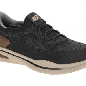 Skechers NORLAN 211207 BLK schwarz - Slipper f?r Herren