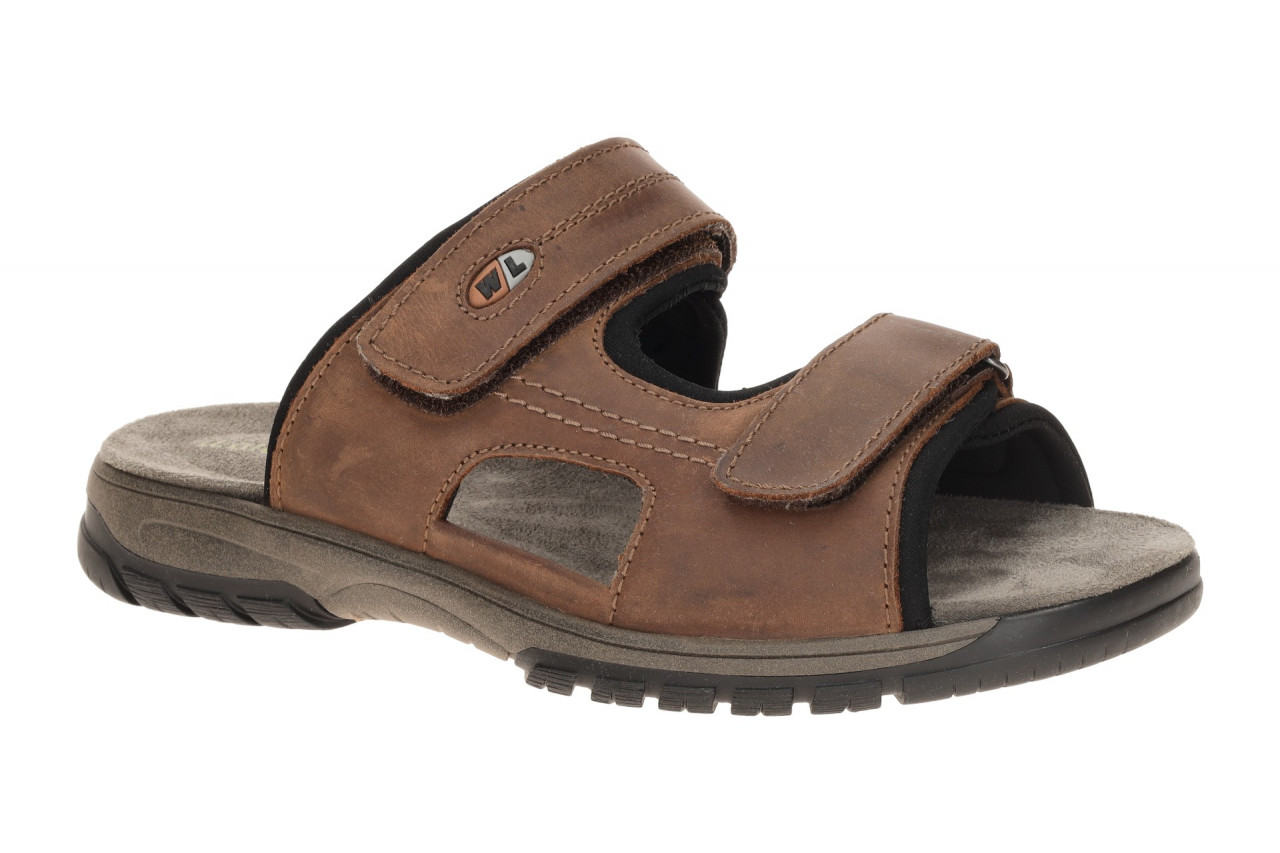 Waldl?ufer HARALD 372501 101 026 braun - bequeme Pantoletten f?r Herren 1 Waldl?ufer HARALD 372501 101 026 braun - bequeme Pantoletten f?r Herren