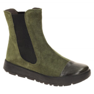 Think COMODA 3-000993-7000 gr?n - bequeme Stiefelette f?r Damen