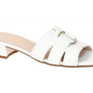 Gabor GENUA 42.944.50 wei? - elegante Pantolette f?r Damen